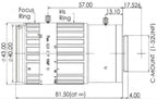 LS-FFL-1160 dimensions (mm)