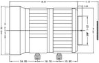 LS-FFL-1161 dimensions (mm)
