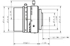 LS-FFL-1165 dimensions (mm)