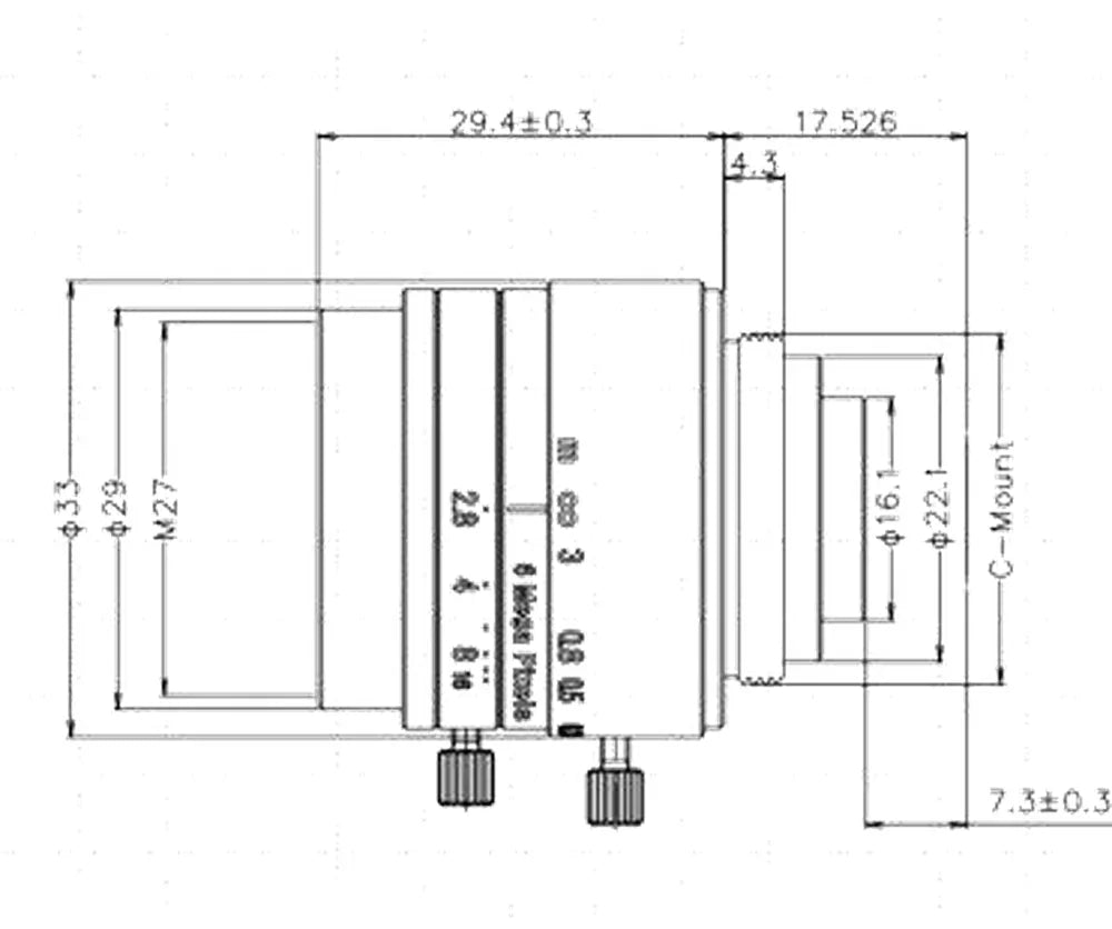 LS-FFL-1170 dimensions (mm)