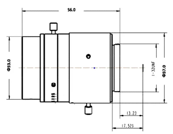 LS-FFL-1173 dimensions (mm)