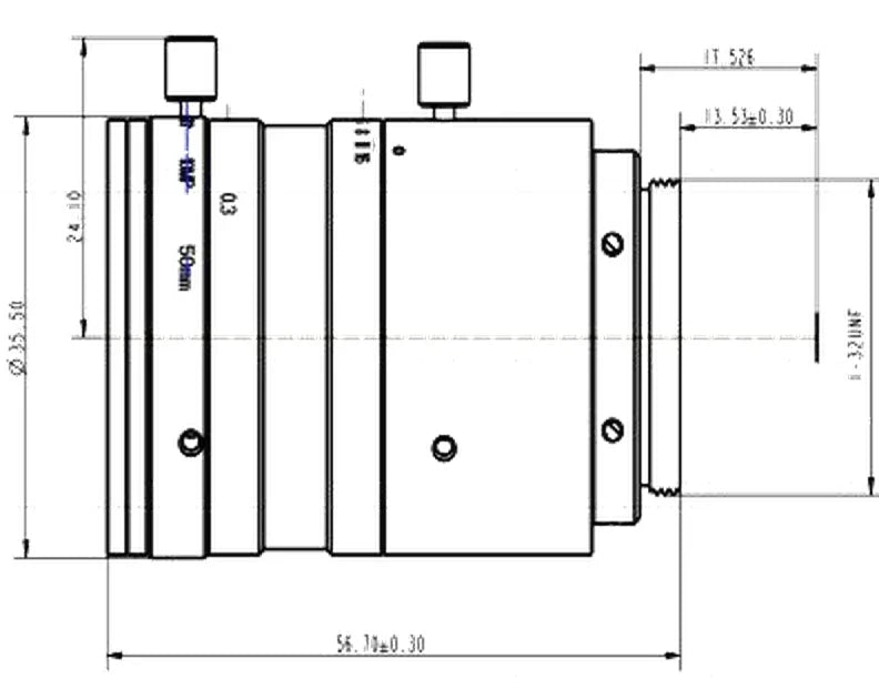 LS-FFL-1178 dimensions (mm)