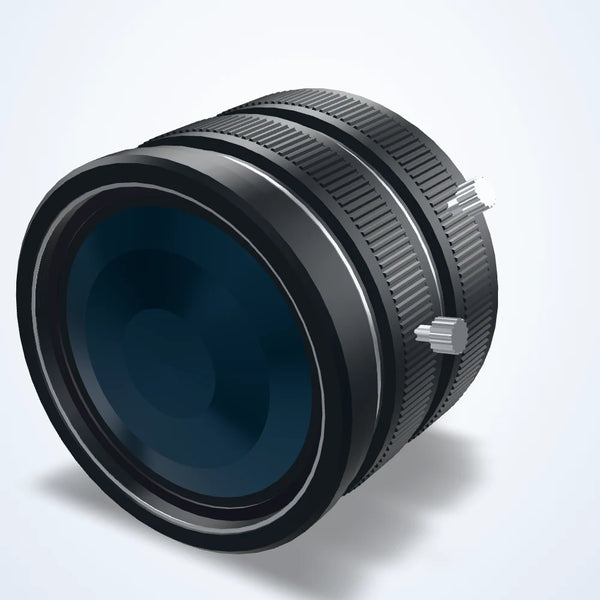 3.3 mm fisheye lens, 1", F2.4, C-mount