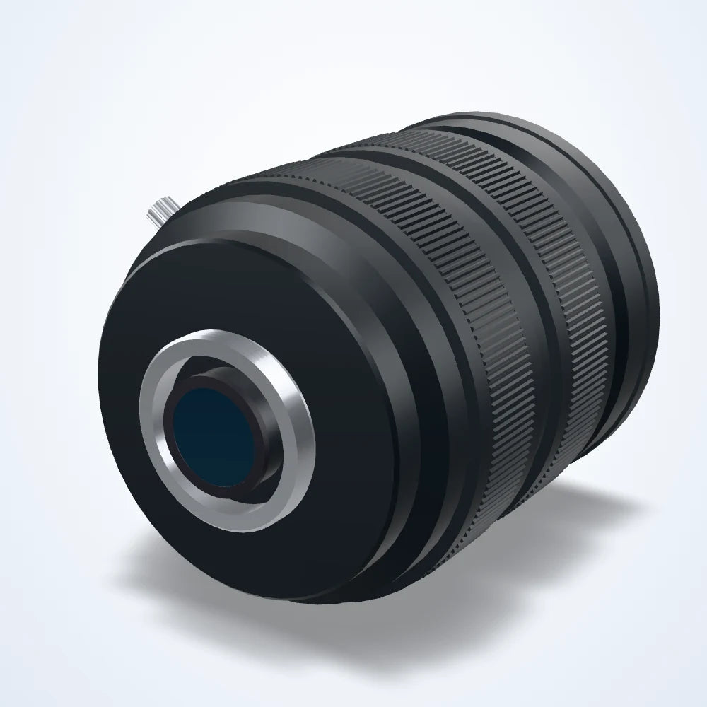 8 mm fixed focal length lens, 1", 5 MP, F1.4, C-mount