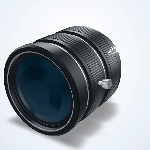 25 mm fixed focal length lens, 1", 5 MP, F1.4, C-mount