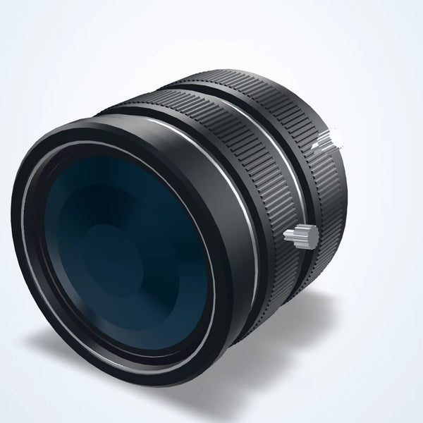 35 mm fixed focal length lens, 1", 5 MP, F1.4, C-mount, 420-1150 nm