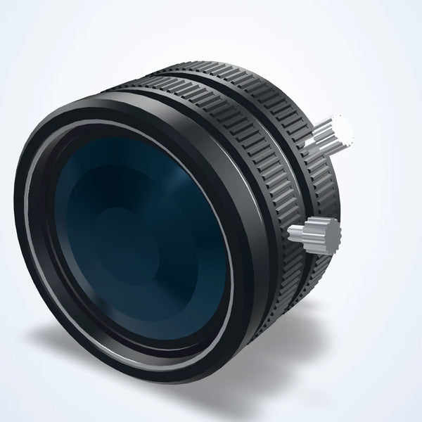 Lente de distância focal fixa 4 mm, 1/1.8", 5 MP, F2.0, C-mount