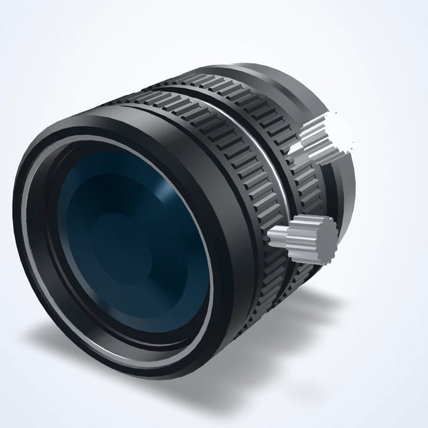 16 mm fixed focal length lens, 1/1.8", 5 MP, F2.0, C-mount