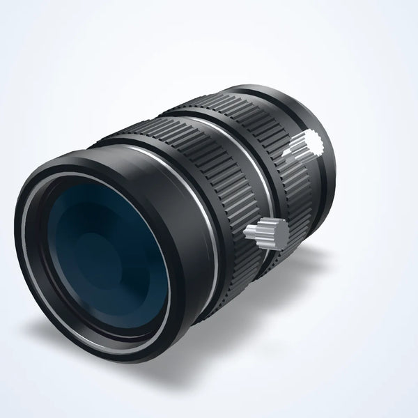 50 mm fixed focal length lens, 1/1.8", 5 MP, F2.8, C-mount