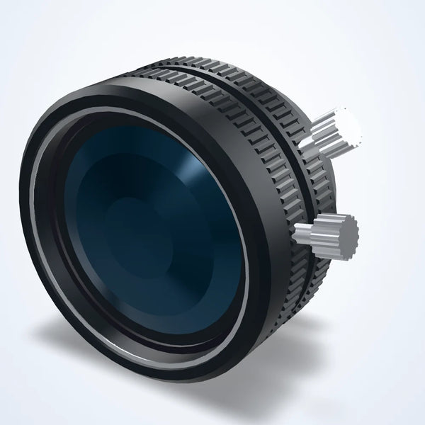 16 mm fixed focal length lens, 1.4", 45 MP, C-mount