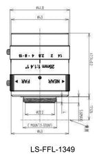 LS-FFL-1349 dimensions (mm)