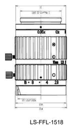 LS-FFL-1518 dimensions (mm)