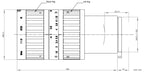 LS-FFL-1538 dimensions (mm)