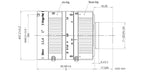 LS-FFL-1544 dimensions (mm)