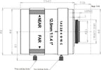 LS-FFL-1547 dimensions (mm)