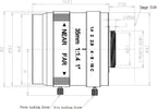 LS-FFL-1550 dimensions (mm)