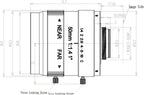 LS-FFL-1551 dimensions (mm)