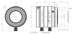 LS-FFL-1571 dimensions (mm)