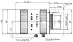 LS-FFL-1580 dimensions (mm)