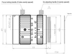 LS-FFL-1583 dimensions (mm)