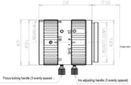 LS-FFL-1585 dimensions (mm)