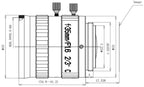 LS-FFL-1598 dimensions (mm)