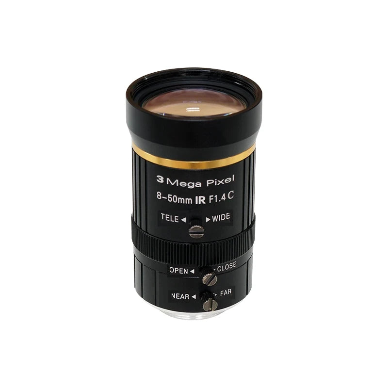 Zoom lens, 8-50 mm, 1/2.3", C-mount (LS-FFL-1705)