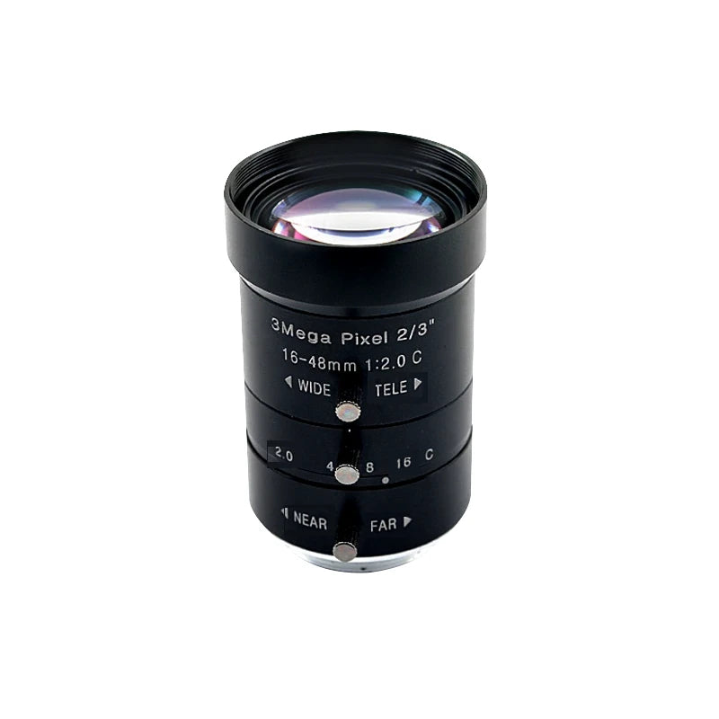 Zoom lens, 16-48 mm, 2/3", C-mount (LS-FFL-1708)