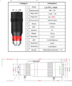 LS-FFL-1648 dimensions (mm)