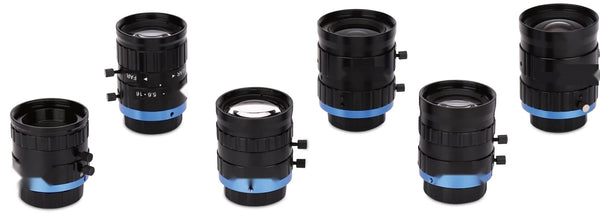 2/3" high resolution 5 MP prime lens, 25 mm, C-mount