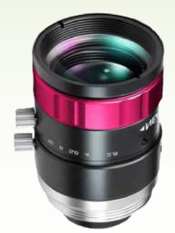 8 mm, 2/3", 10 MP, C-mount machine vision lens, F2.8 Manual iris