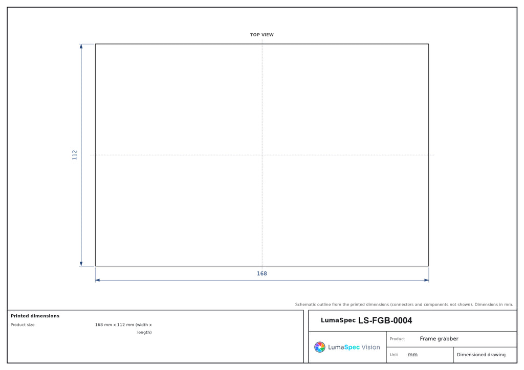 LS-FGB-0004 dimensions (mm)