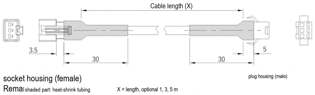 LS-LAC-0054 dimensions (mm)