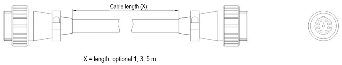 LS-LAC-0050 dimensions (mm)