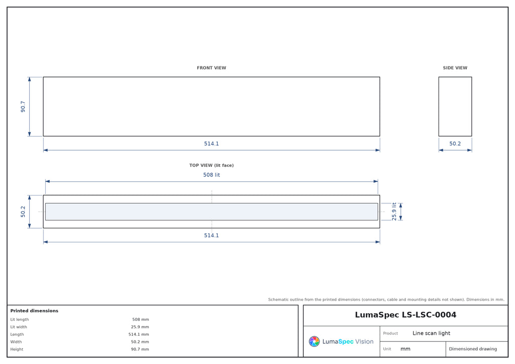 LS-LSC-0004 dimensions (mm)