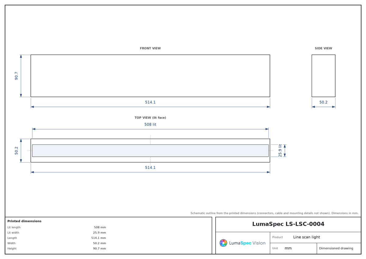 LS-LSC-0004 dimensions (mm)