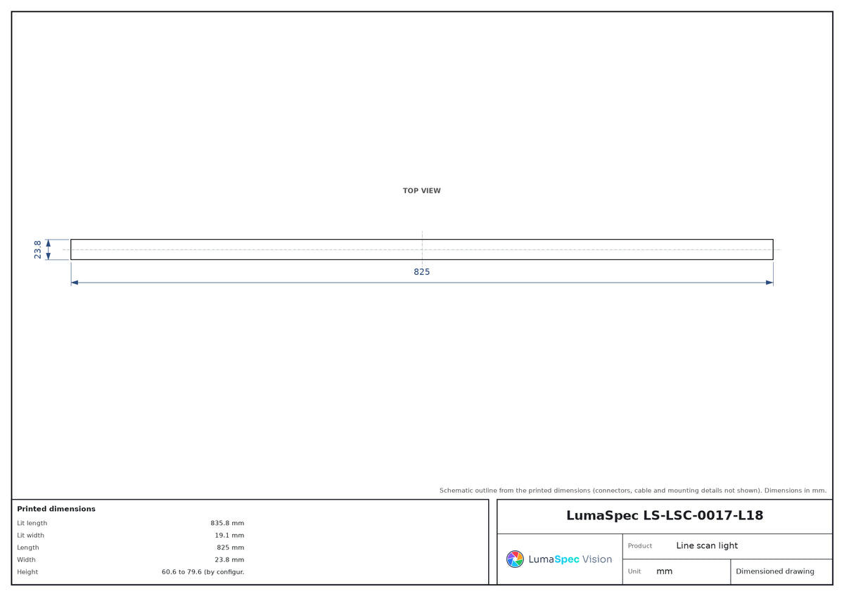 LS-LSC-0017-L18 dimensions (mm)