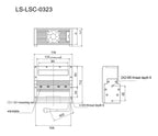 LS-LSC-0323 dimensions (mm)