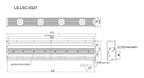 LS-LSC-0327 dimensions (mm)