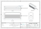 200 x 17 mm high-power line scan light