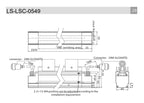 LS-LSC-0549 dimensions (mm)