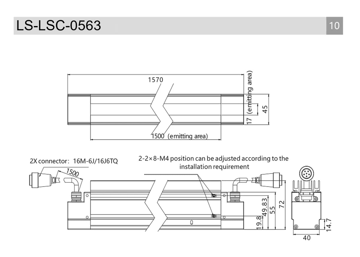 LS-LSC-0563 dimensions (mm)