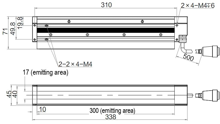 LS-LSC-0634 dimensions (mm)
