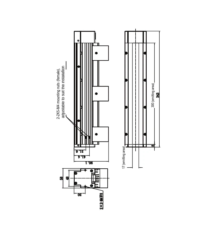 LS-LSC-0649 dimensions (mm)