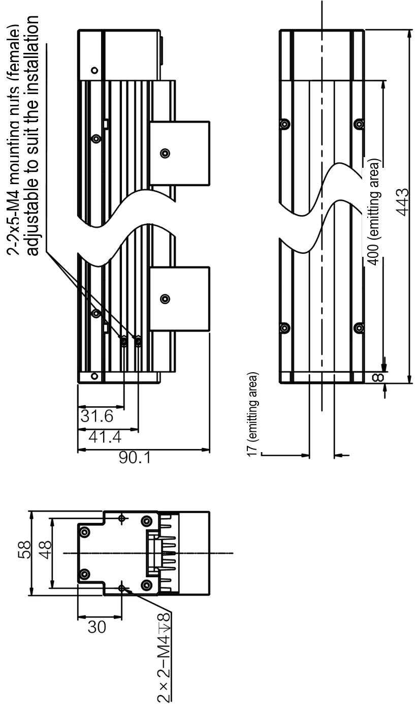 LS-LSC-0651 dimensions (mm)