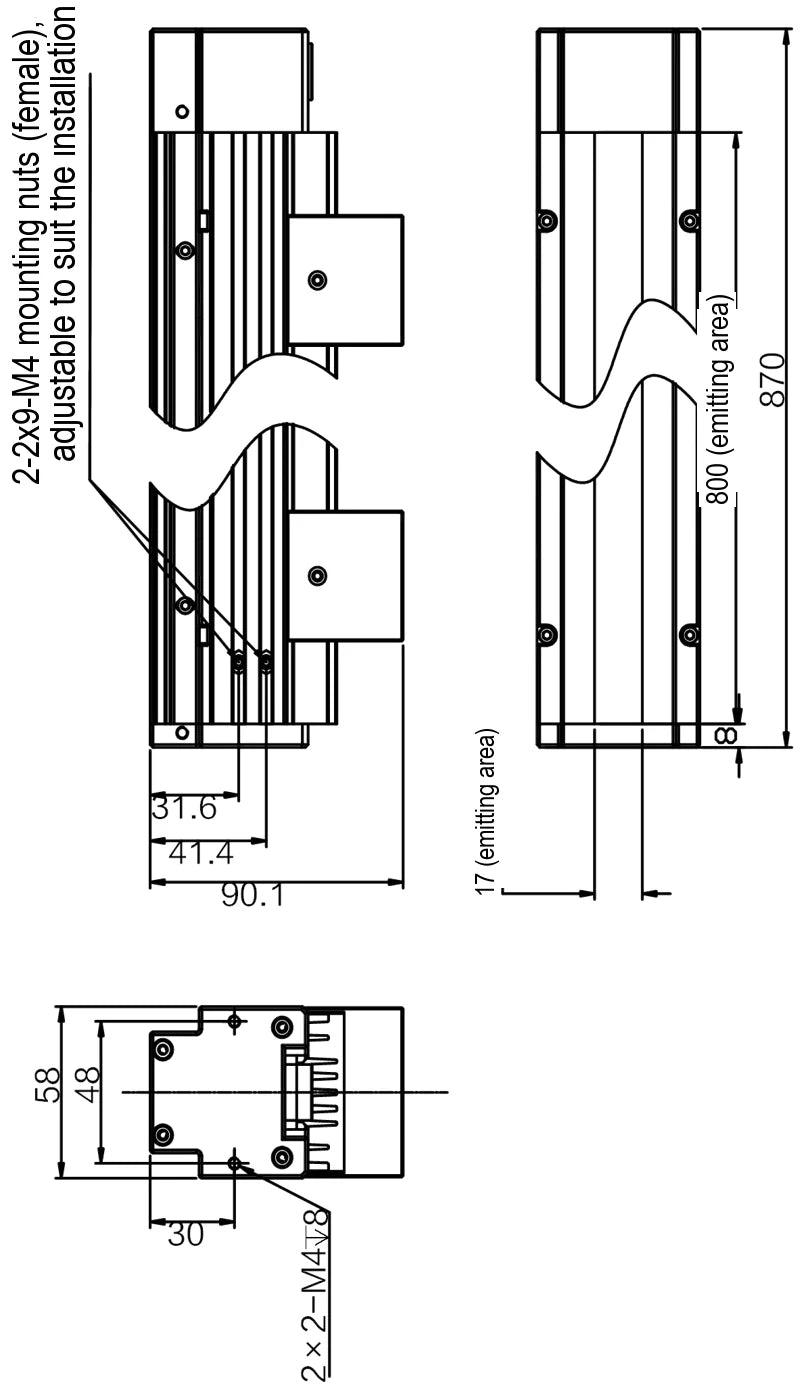 LS-LSC-0656 dimensions (mm)