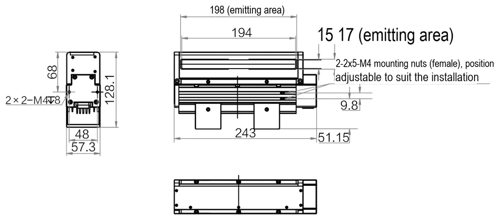 LS-LSC-0669 dimensions (mm)