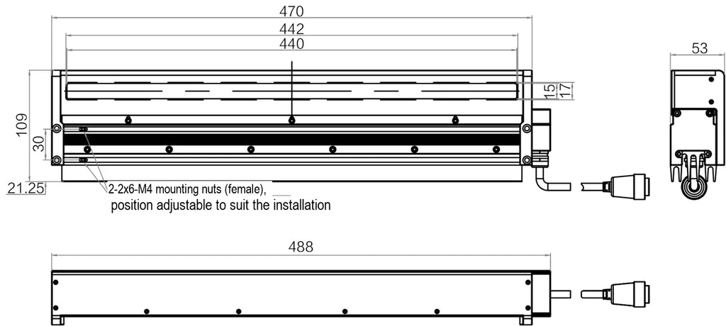 LS-LSC-0673 dimensions (mm)