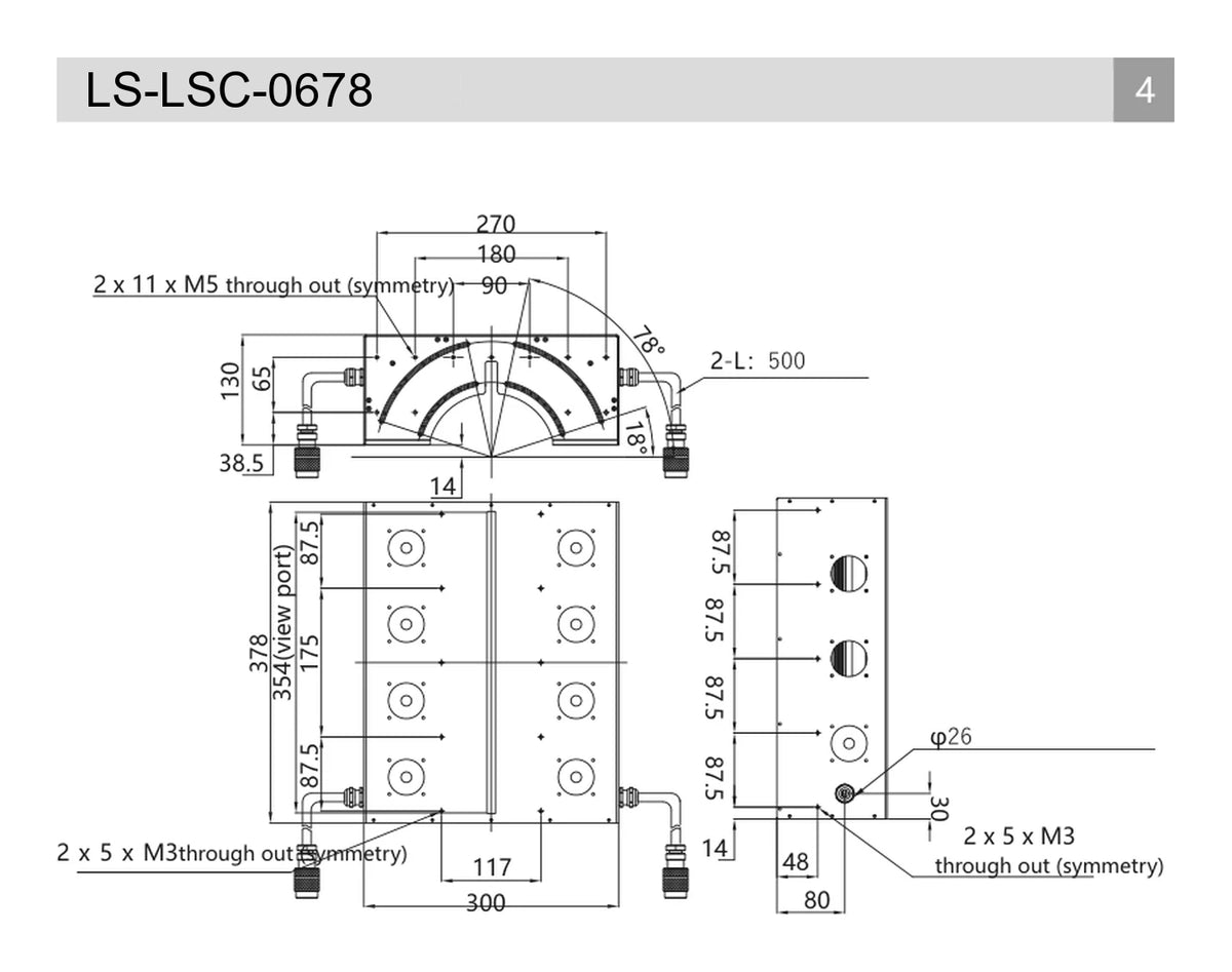 LS-LSC-0678 dimensions (mm)