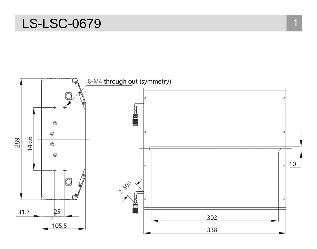 LS-LSC-0679 dimensions (mm)